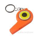 Pocket Emergency Whistle Keychain Lampe de poche